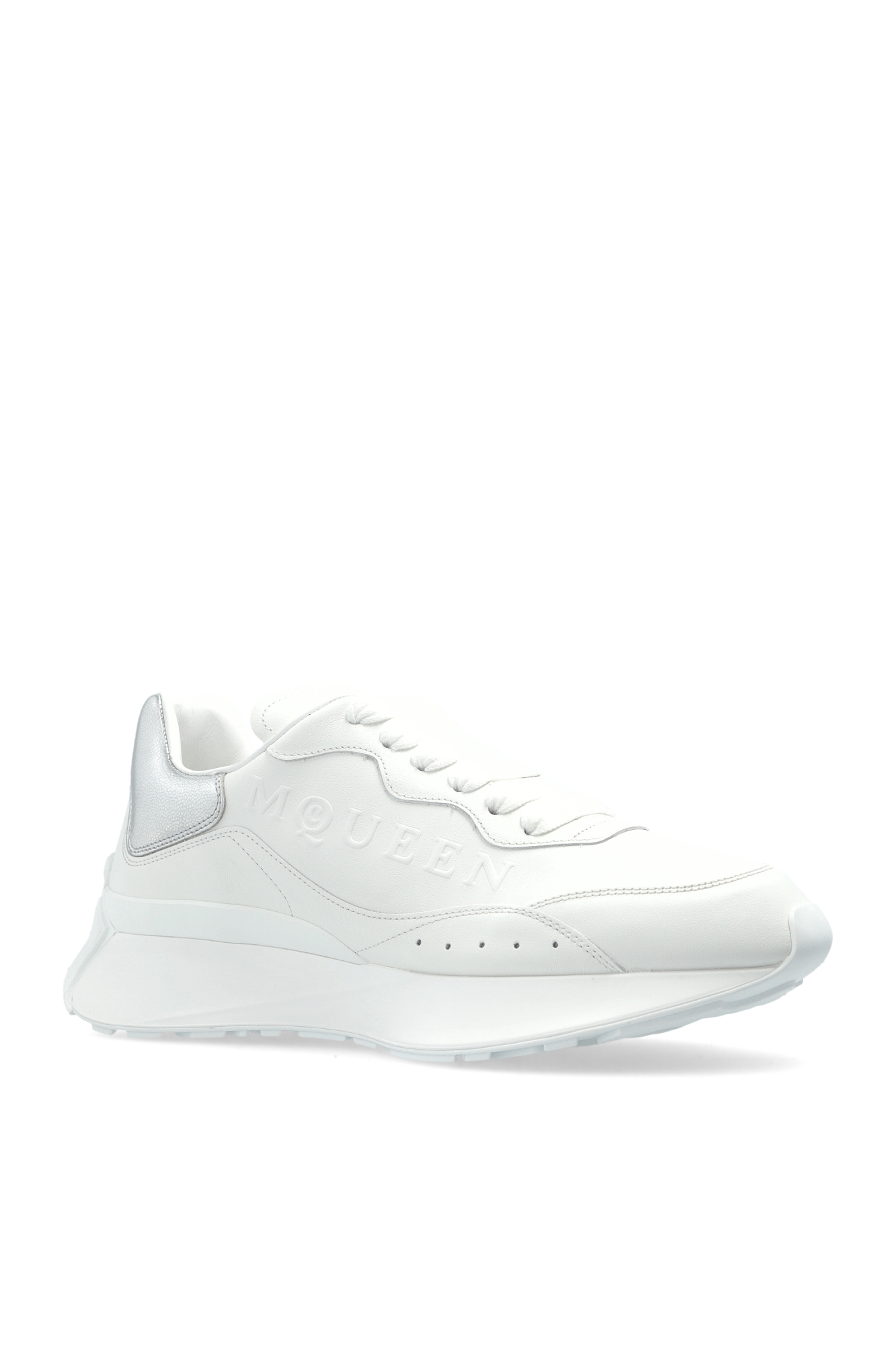 White Sports shoes with logo Alexander McQueen - Vitkac AS